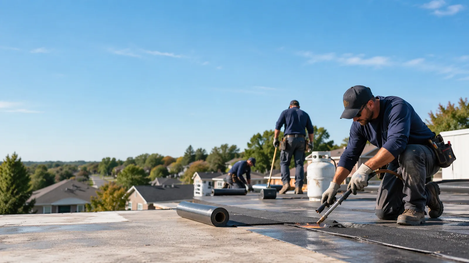 Flat Roof Leak Repair providers in Hye, TX
